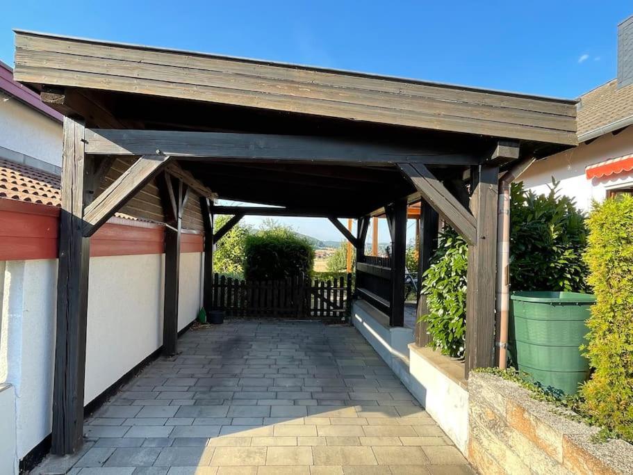 Ferienwohnung Leuchtbergblick Mit Terrasse Und Pkw Stellplatz Eschwege Eksteriør bilde